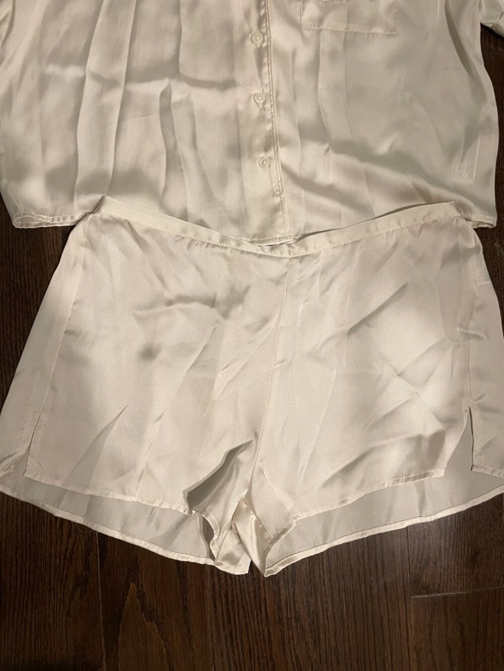 Primark Bride Satin Pajama Set with Rhinestone Lettering - Picture 3 of 12